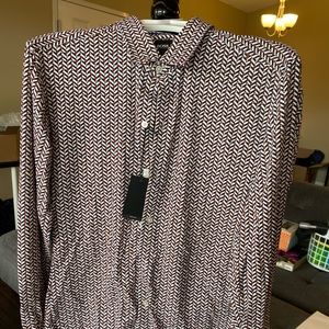 Hugo Boss men’s long sleeve button up shirt!